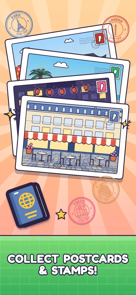 Collect postcards & stamps!