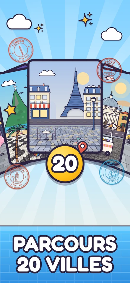 Parcours 20 villes